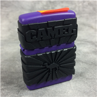 CAMEL ZIPGUARD Plastic on Purple Matte Lighter (Zippo CZ346, 2000)