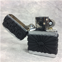 CAMEL ZIPGUARD Plastic on Satin Chrome Lighter (Zippo CZ342, 2000)