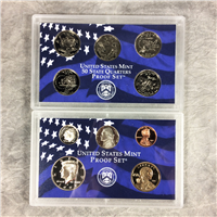 2002 50 State Quarters Proof Set (blue box 9 coins)