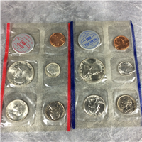 1960-pd Uncirculated Set (tan envelope 10 coins)