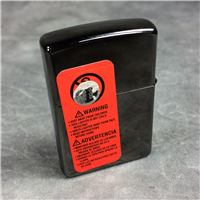ZIPPO Lightning Bolt Midnight Chrome Lighter (Zippo, 2005) NEW SEALED