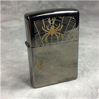ZIPPO Spider Web Midnight Chrome Lighter (Zippo, 2005) SEALED
