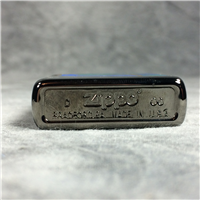 ZIPPO Peace Sign Earth Midnight Chrome Lighter (Zippo, 2006) SEALED