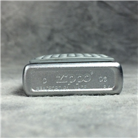 ZIPPO Raised Dots Emblem Matte Chrome Lighter (Zippo, 2006)