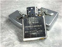 ZIPPO Raised Snake Emblem Matte Chrome Lighter (Zippo, 2006)