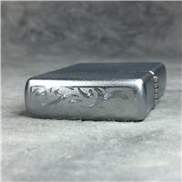 ZIPPO Monogrammed "WCB" Matte Chrome Lighter (Zippo, 2005) SEALED