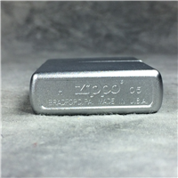 ZIPPO Monogrammed "WCB" Matte Chrome Lighter (Zippo, 2005) SEALED