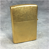 ZIPPO "Gold Dust" Street / Antique Brass Lighter (Zippo, 2004)