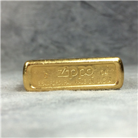 ZIPPO "Gold Dust" Street / Antique Brass Lighter (Zippo, 2004)