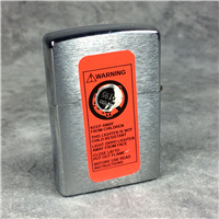 ZIPPO Eight Ball Brushed Chrome Lighter (Zippo, 2005) SEALED