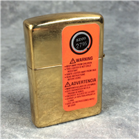 HARLEY DAVIDSON High-Polish Brass Lighter (Zippo, 2006) SEALED