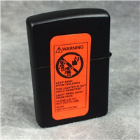 ZIPPO American Flag Pole Matte Black Lighter (Zippo, 1996) SEALED