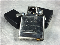 ZIPPO Pipe Logo Matte Black Lighter (Zippo, 2003)