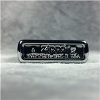 ZIPPO "Beer Is Yummy" High-Polish Chrome Lighter (Zippo, 2007) SEALED