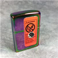 ZIPPO Stars Rainbow Spectrum Chrome Lighter (Zippo, 2005) SEALED