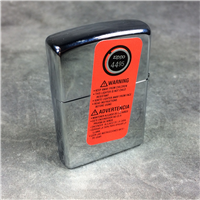 ZIPPO Bling Dollar Sign Emblem High-Polish Chrome Lighter (Zippo, 2006) SEALED