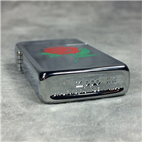 ZIPPO ROSE High-Polished Chrome Slim Lighter (Zippo, 2005)