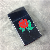 ZIPPO ROSE High-Polished Chrome Slim Lighter (Zippo, 2005)