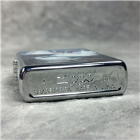 ZIPPO Skydiver Skydiving Polished Chrome Lighter (Zippo, 2008)