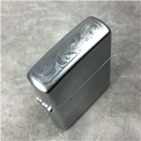 ZIPPO Monogrammed "HNB" Matte Chrome Lighter (Zippo, 2005) SEALED