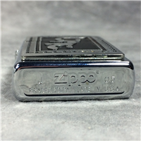 ZIPPO LIZARD Emblem Polished Chrome Lighter (Zippo, 2005) SEALED