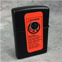 HARLEY DAVIDSON Bar & Shield Flame Matte Black Lighter (Zippo, 2005) SEALED