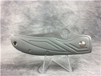 Rare Discontinued SPYDERCO C53P PETER HERBST Aluminum Folding Liner Lock Knife