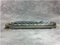 2015 Case 6154 LC SS Smooth Gray Chain Link Laser Etch Trapperlock