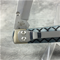 2015 Case 6154 LC SS Smooth Gray Chain Link Laser Etch Trapperlock