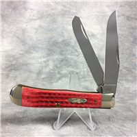 2003 Case Pocket Worn 6254 SS Old Red Trapper