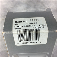 2012 Case LT158 L SS Camo zytel Mako Lockback