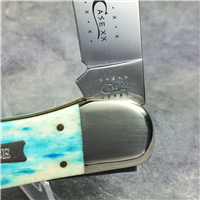 2010 Case 6165 SS Smooth Caribbean Blue Tang Stamp Premiere Folding  Hunter