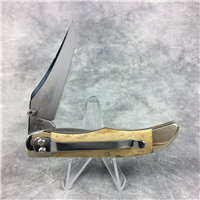 2014 Case 61265 LC SS Smooth Antique Ducks Unlimited Folding Hunter Linerlock