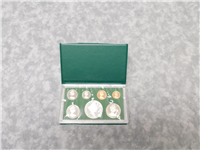 NEW ZEALAND Proof Coin Set 7 Coins (Royal Mint, 1980)