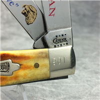 2001 Case 6254 SS Antique Second Cut Proudly American Trapper