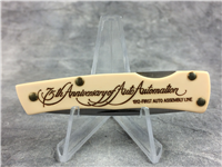 1987 Case 41059 L SSP Steel 75th Anniversary Auto Automation Lockback