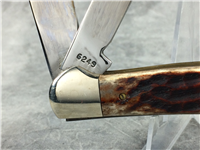 1984 CASE XX USA 6249 Chrome Vanadium Jigged Bone Copperhead