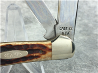 1984 CASE XX USA 6249 Chrome Vanadium Jigged Bone Copperhead