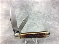 1984 CASE XX USA 6249 Chrome Vanadium Jigged Bone Copperhead