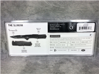 SOG SLIMJIM SJ31-CP Silver AUS-8 Lockback  NEW IN PACKAGE