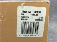 2002 Case 81953 L SS Abalone Tested XX Russlock