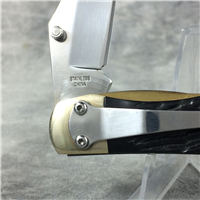 REMINGTON SPORTSMAN SERIES Black Jigged Single-Blade Liner Lock