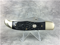 REMINGTON SPORTSMAN SERIES Black Jigged Single-Blade Liner Lock