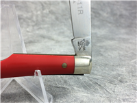 1995 QUEEN CUTLERY #11R Red Single-Blade Folding