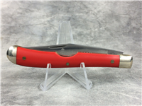 1995 QUEEN CUTLERY #11R Red Single-Blade Folding