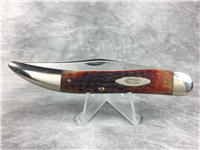 1965-1969 CASE XX USA 61093 Brown Jigged Bone Toothpick Knife