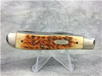 1990 CASE XX BRADFORD, PA 6207 SP SSP Jigged Bone Mini-Trapper Knife