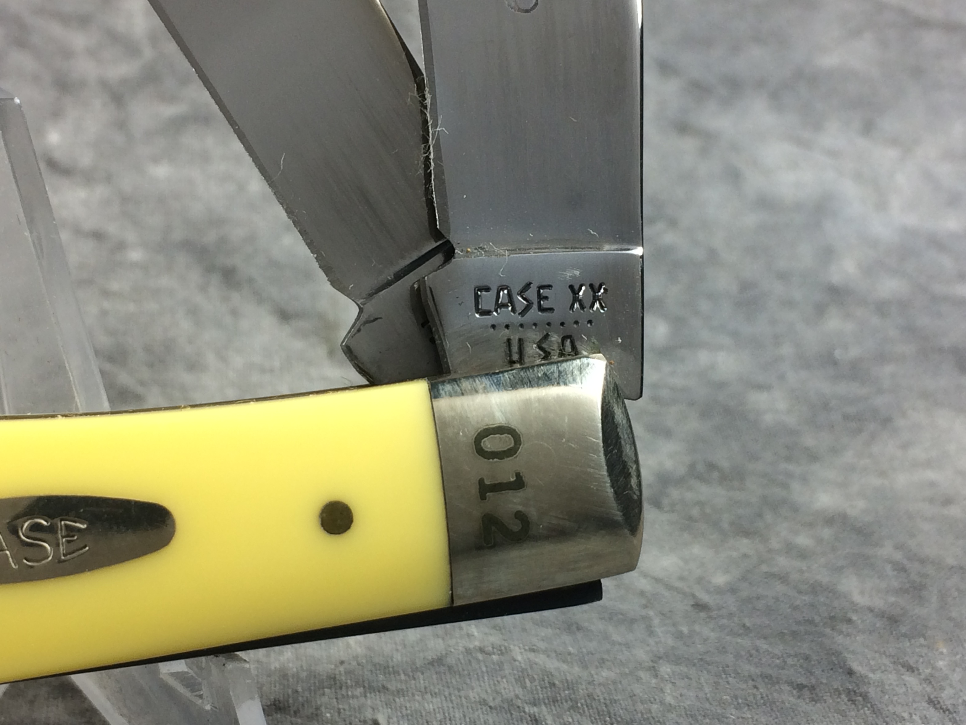 How much is 1982 CASE XX USA 3254 Limited Ed BOOTHEEL KNIFE CLUB ANNIVERSARY Yellow Trapper