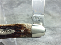 1978 CASE XX USA 06247 PEN Jigged Bone Chrome Vanadium Half-Stockman