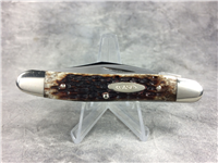 1978 CASE XX USA 06247 PEN Jigged Bone Chrome Vanadium Half-Stockman